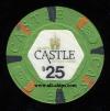 CAS-25 Flat $25 Trumps Castle 1st issue