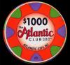 ACH-1000 $1000 Atlantic Club scan only dont have