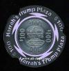 HTP-100 $100 Harrahs Trump Plaza Notched salesmans sample