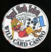 $1 Wild Card Casino Royal Flush Saloon Black Hawk CO.